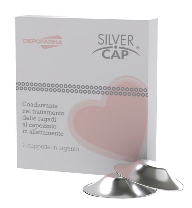Silver cap coppette in argento copri capezzoli per allattamento