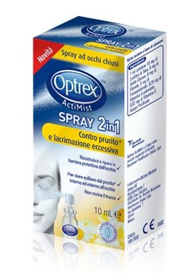 Spray oculare optrex actimist 2 in 1 contro il prurito 1 pezzo