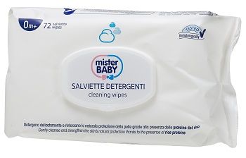 Mister baby salviette detergenti 72 pezzi