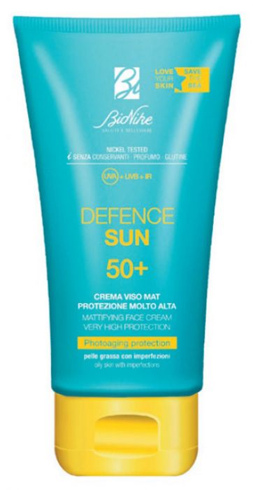Defence sun 50+ crema mat protezione molto alta
