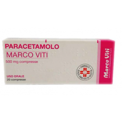 Paracetamolo m.viti*20cpr500mg