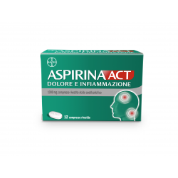 Aspirinaact dol inf*12cpr 1g