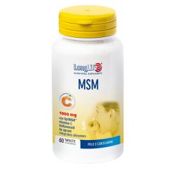 Longlife msm 1000 mg 60 tavolette