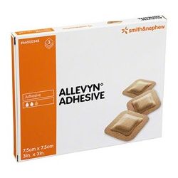 Medicazione idrocellulare adesiva sterile allevyn adhesive altamente assorbente in schiuma di poliur