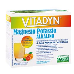 Vitadyn magnesio potassio alkalino 20 bustine