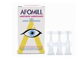 Afomil umettante lubrificante gocce oculari 10 fiale 0,5 ml