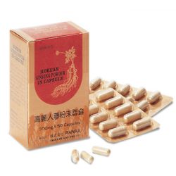 Ginseng coreano polvere 50 capsule