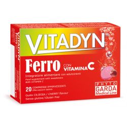 Vitadyn ferro + vitamina c 20 compresse effervescenti