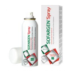 Medicazione in polvere spray con caolino e argento sulfadiazina 1% sofargen spray 10 g bomboletta pr