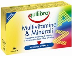 Multivitamine & minerali con acido folico luteina 40 compresse