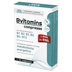 Sanavita b-vitamins 30 compresse
