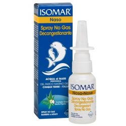 Isomar soluzione acqua mare naso ipertonica naso spray decongestionante 30 ml