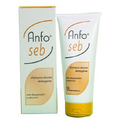 Anfo seb shampoo doccia detergente 200 ml