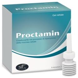 Gel rettale proctamin 6 microclismi da 7 g