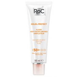 Roc solari soleil protexion + trattamento antimacchie brune fluido spf50+ 50 ml