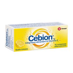 Cebion effervescente vitamina c limone 10 compresse