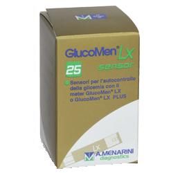 Strisce misurazione glicemia glucomen lx plus 25 pezzi