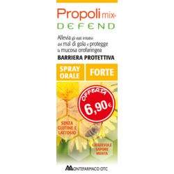 Propoli mix defend spray orale forte 30 ml sapore menta
