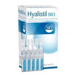 Soluzione oftalmica umettante lubrificante hyalistil bio acido ialuronico 0,2% 30 flaconcini 0,25 ml