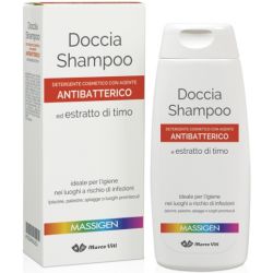 Massigen detergenza doccia shampoo antibatterico 200 ml