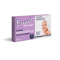 Eumill naso baby soluzione ipertonica 20 flaconcini monodose 5 ml