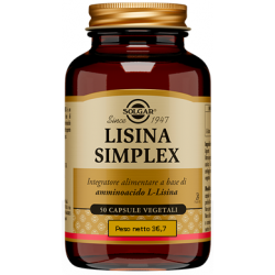 Lisina simplex 50cps veg solgar
