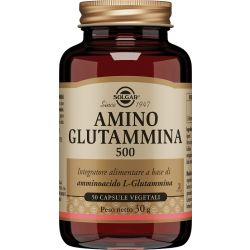 Amino glutammina 500 50 capsule vegetali