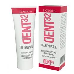 Dent32 gel gengivale lenitivo e protettivo bergaseed 20 ml senza fluoro e saccarina