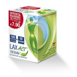 Lax act 13 erbe 400 mg 100 tavolette