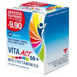Vita act 50+ multivitaminico 30 compresse