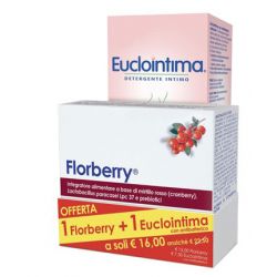 Florberry 10 bustine + euclointima con antibatterico 200 ml promo