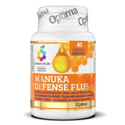 Colours of life manuka defense plus 40 capsule vegetali 495 mg