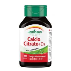 Jamieson calcio citrato + vitamina d3 120 compresse