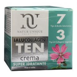 Natur unique ialucollagen ten cream viso superidratante 50 ml