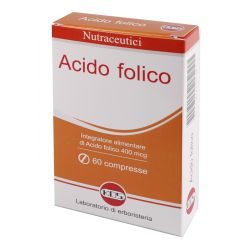 Acido folico 400mcg 60cpr