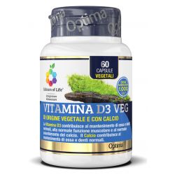 Vitamina d3 veg 60cps colours