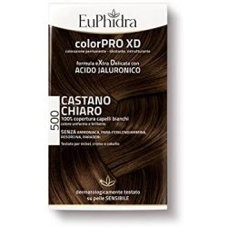EUPHIDRA COLORPRO XD 500 CAST CHIARO GEL COLORANTE CAPELLI IN FLACONE + ATTIVANTE + BALSAMO + GUANTI