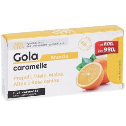 Sanavita gola arancia 24 compresse